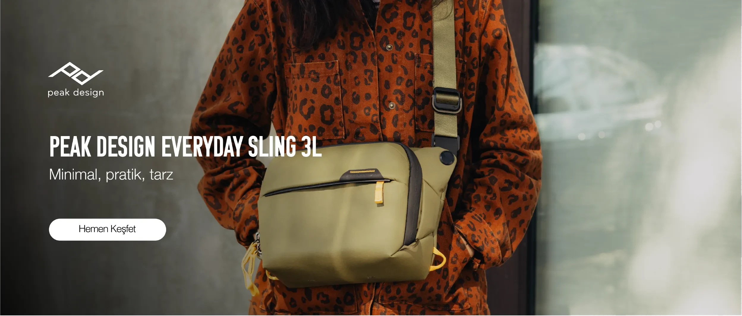 Peak Design yeni renkler Banner