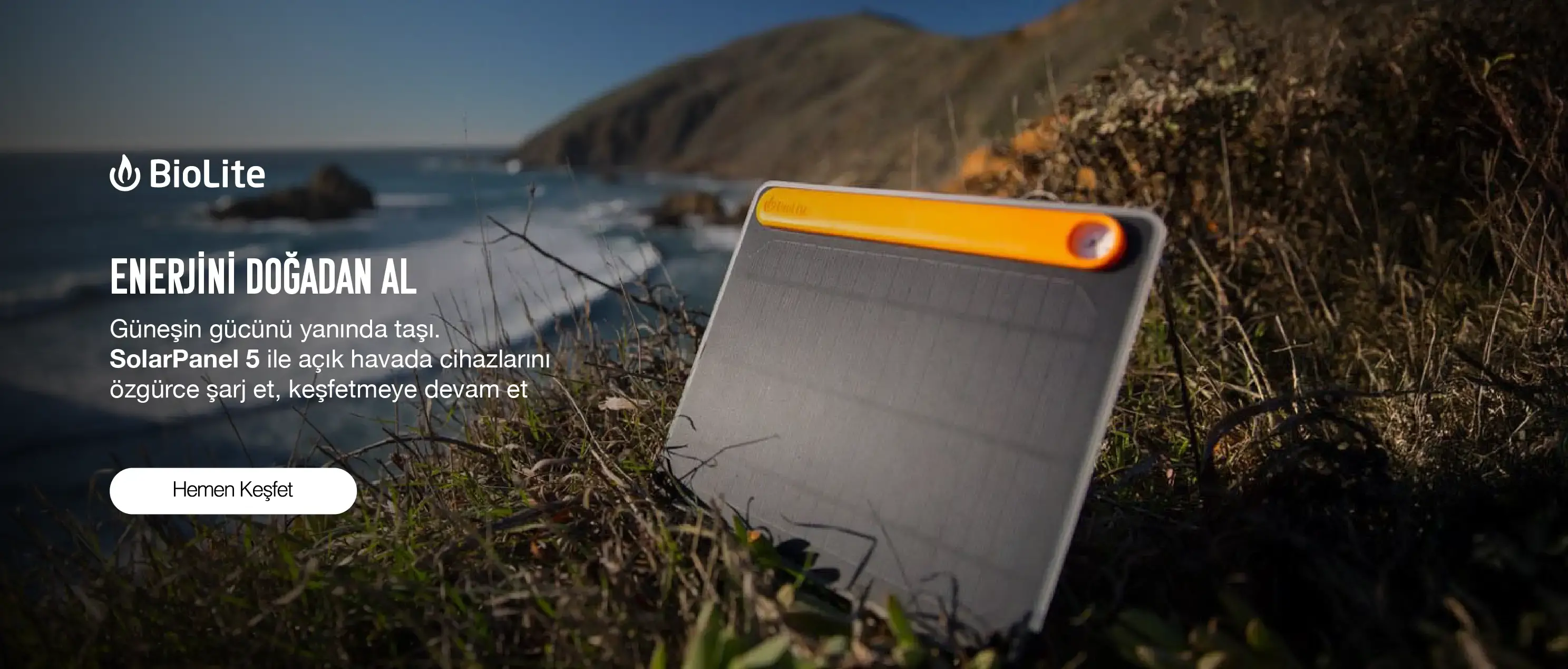 Biolite solar panel