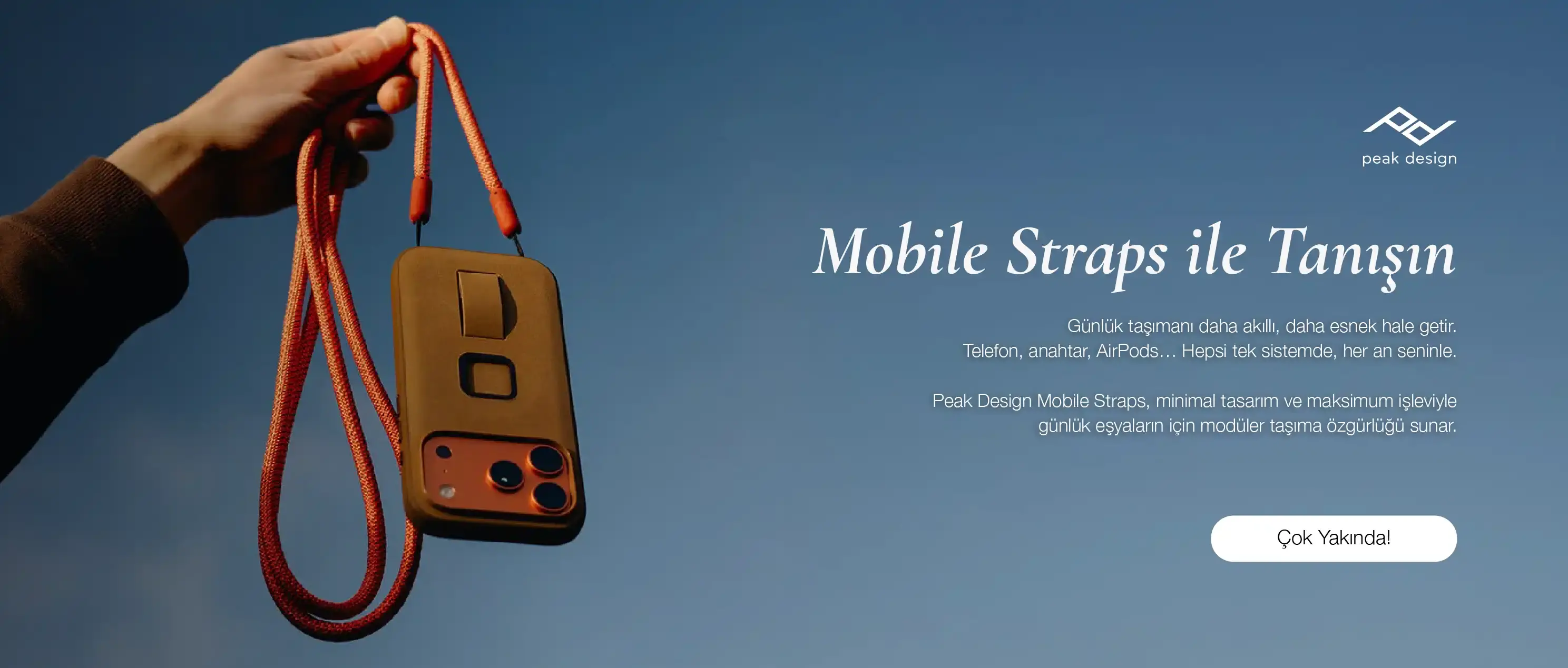 PEAK DESIGN STRAP Banner