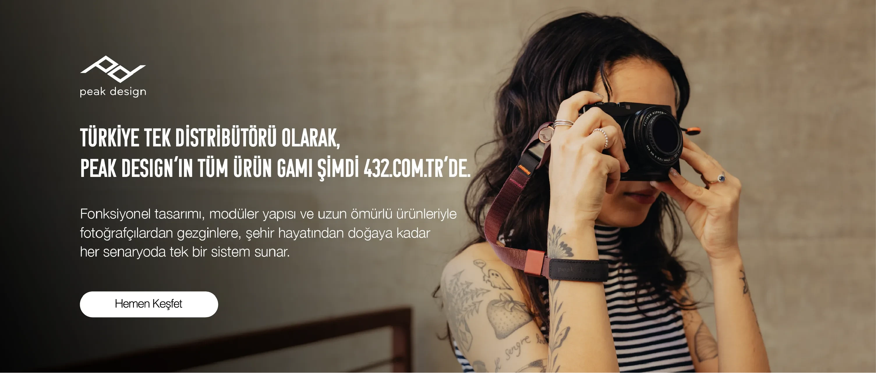 Peak Design distribütör Banner