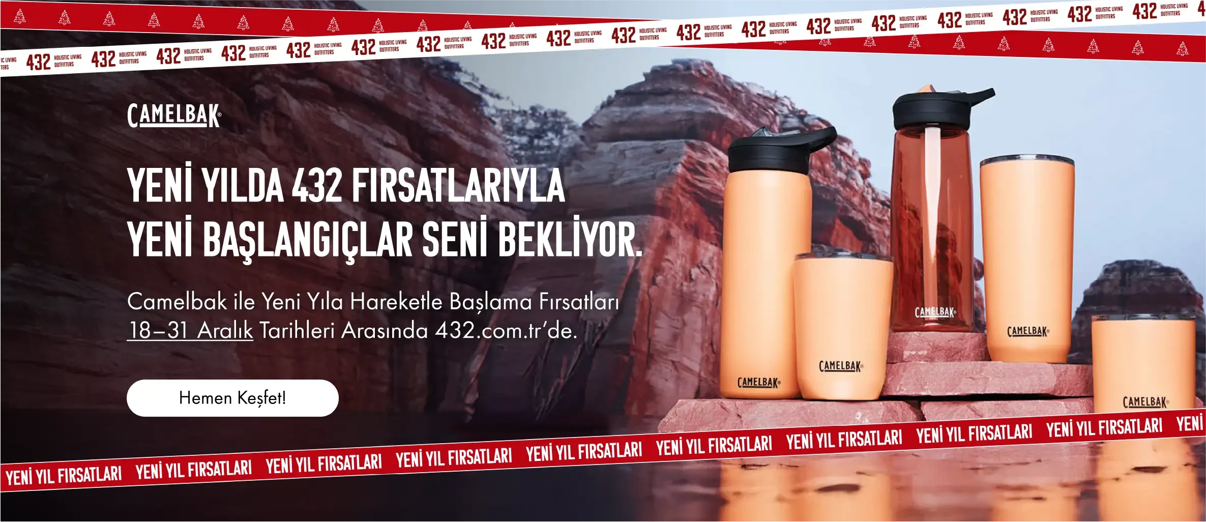 Camelbak yılbaşı Banner