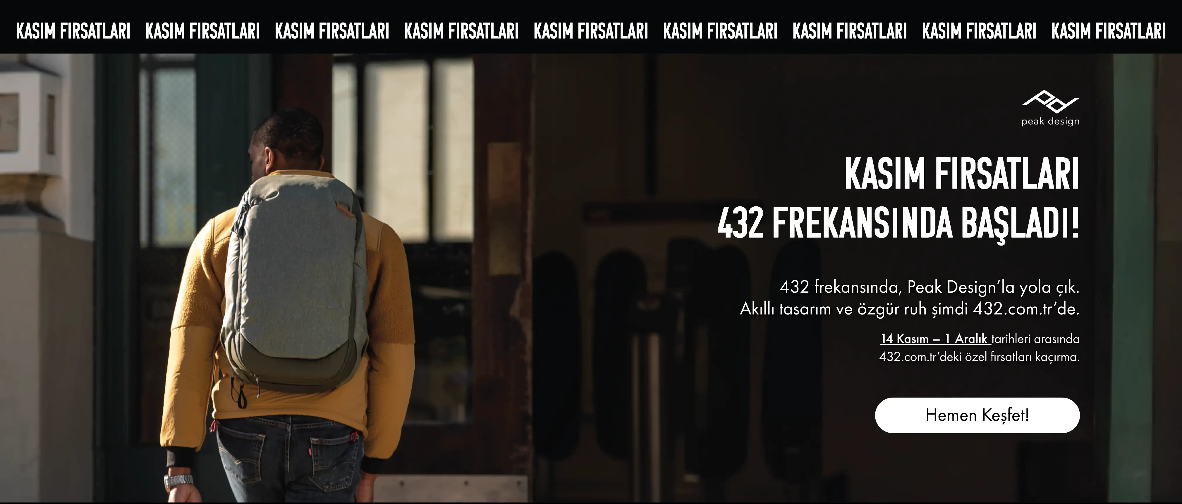 Peak Design BLACK FRIDAY Banner