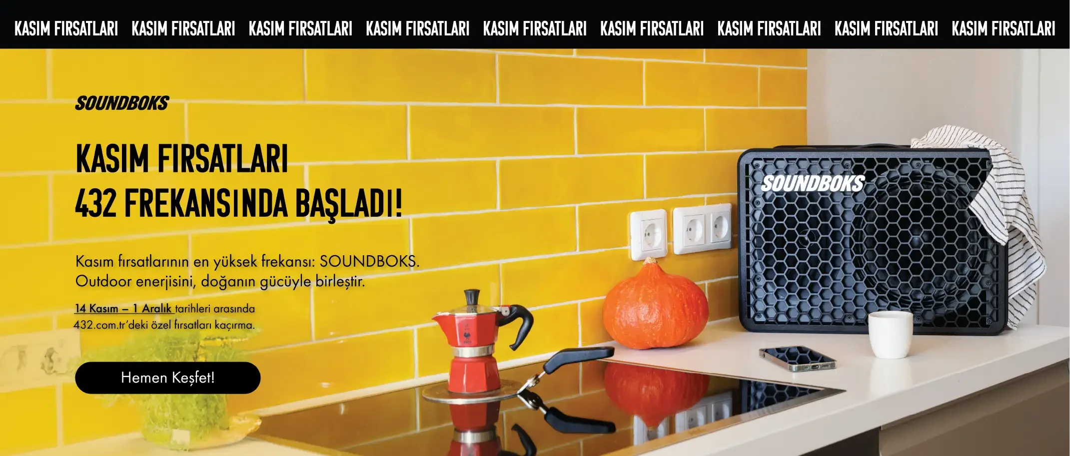 Soundboks BLACK FRIDAY Banner