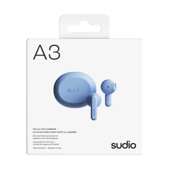 A3 Kablosuz (True Wireless) Kulak İçi Kulaklık | Misty Blue - 6