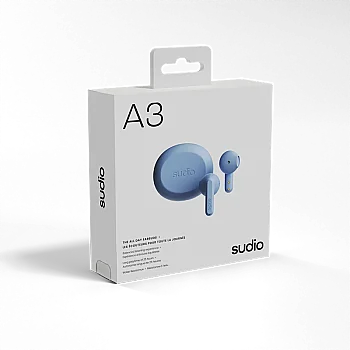 A3 Kablosuz (True Wireless) Kulak İçi Kulaklık | Misty Blue - 5