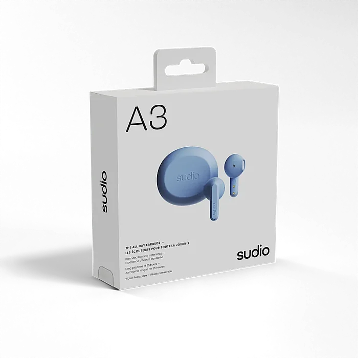 A3 Kablosuz (True Wireless) Kulak İçi Kulaklık | Misty Blue - 5