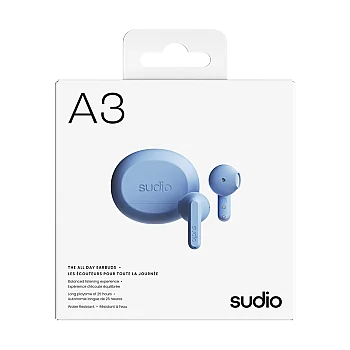 A3 Kablosuz (True Wireless) Kulak İçi Kulaklık | Misty Blue - 6