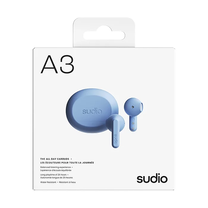 A3 Kablosuz (True Wireless) Kulak İçi Kulaklık | Misty Blue - 6