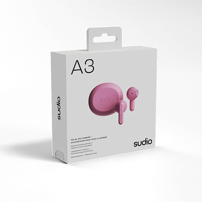 A3 Kablosuz (True Wireless) Kulak İçi Kulaklık | Rose Pink - 5