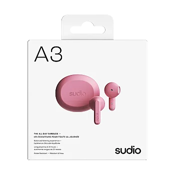 A3 Kablosuz (True Wireless) Kulak İçi Kulaklık | Rose Pink - 6