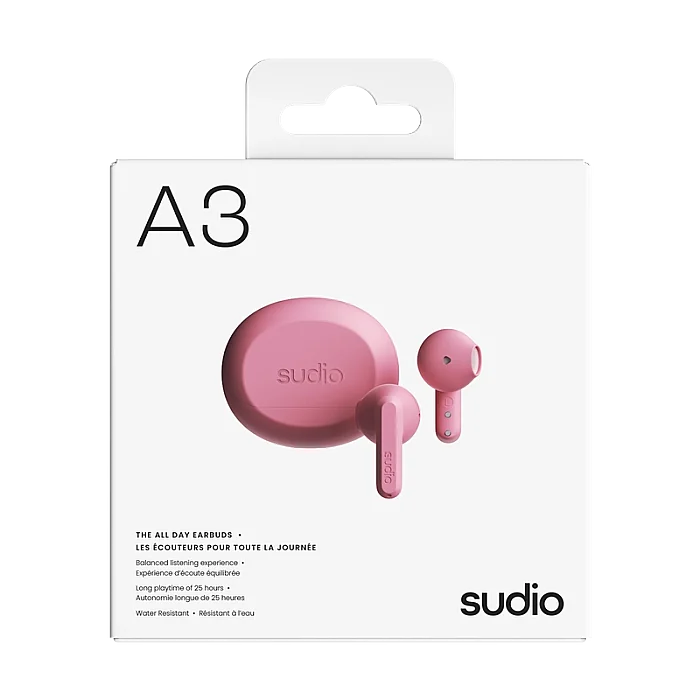 A3 Kablosuz (True Wireless) Kulak İçi Kulaklık | Rose Pink - 6