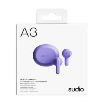 A3 Kablosuz (True Wireless) Kulak İçi Kulaklık | Soft Purple - 6