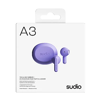 A3 Kablosuz (True Wireless) Kulak İçi Kulaklık | Soft Purple - 6