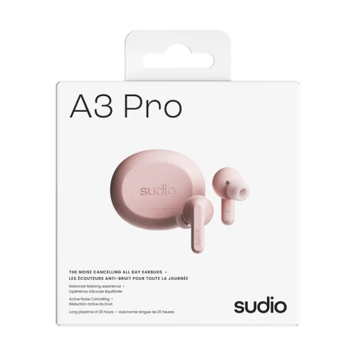 A3 Pro ANC True Wireless Kulak İçi Kulaklık | Blush Pink - 4
