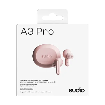 A3 Pro ANC True Wireless Kulak İçi Kulaklık | Blush Pink - 4
