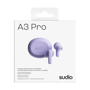A3 Pro ANC True Wireless Kulak İçi Kulaklık | Soft Purple - 6