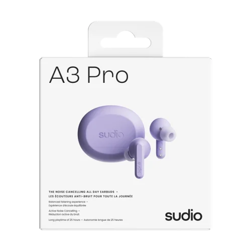 A3 Pro ANC True Wireless Kulak İçi Kulaklık | Soft Purple - 6