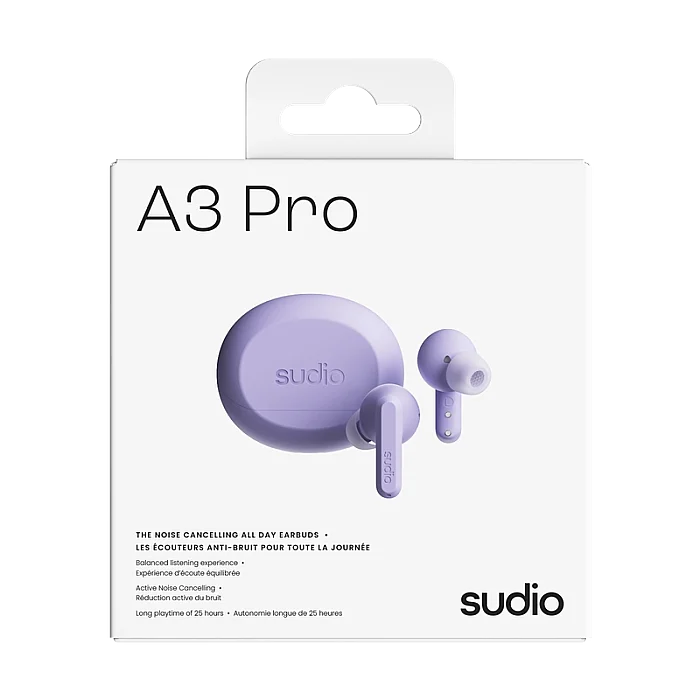 A3 Pro ANC True Wireless Kulak İçi Kulaklık | Soft Purple - 6