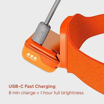 Range 500 USB-C Şarjlı Kafa Lambası - Spark Red - 3