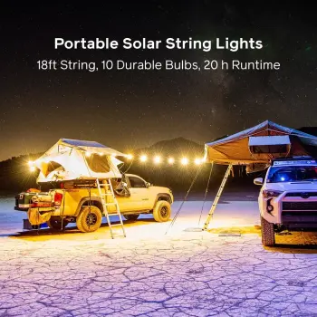 BioLite Solar String 18 Beyaz Güneş Enerjili String Işık & Şarj Cihazı - 2