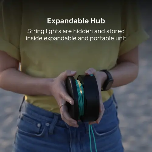 BioLite Solar String 18 Beyaz Güneş Enerjili String Işık & Şarj Cihazı - 3