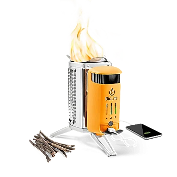 CampStove 2+ Elektrik Üreten Odunlu Kamp Ocağı - BioLite