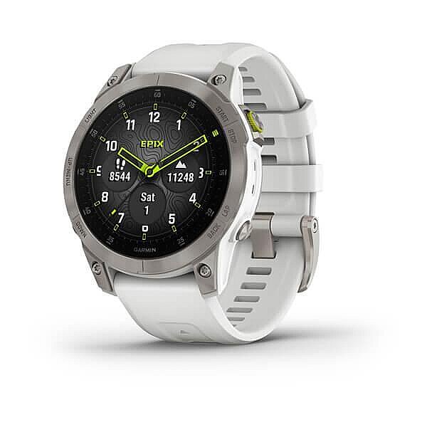 Epix Gen 2 Sapphire Edition 47 mm Akıllı Saat - White Titanium - 4