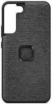Fabric Case Galaxy S22+ Manyetik Telefon Kılıfı - Charcoal - Peak Design