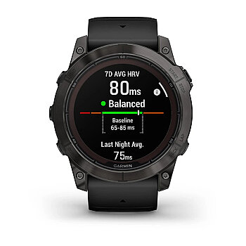 Fenix 7X Pro Sapphire Solar Edition 51 mm Akıllı Saat - Carbon Gray - 6