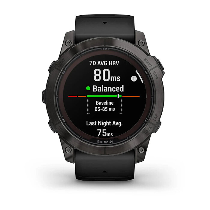 Fenix 7X Pro Sapphire Solar Edition 51 mm Akıllı Saat - Carbon Gray - 6