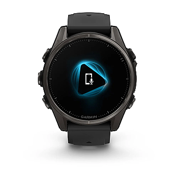 Fenix 8 Sapphire AMOLED 43 mm GPS Akıllı Saat - Black/Pebble Gray - 5
