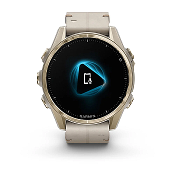 Fenix 8 Sapphire AMOLED 43 mm GPS Akıllı Saat - Soft Gold/Dark Sandstone - 5