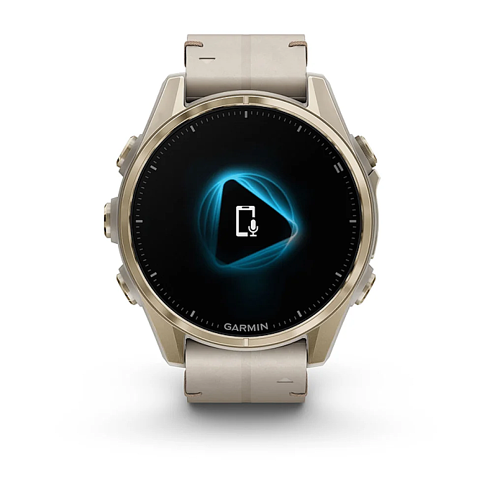 Fenix 8 Sapphire AMOLED 43 mm GPS Akıllı Saat - Soft Gold/Dark Sandstone - 5