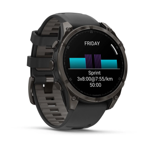 Fenix 8 Sapphire AMOLED 47 mm GPS Akıllı Saat - Black/Pebble Gray - 4