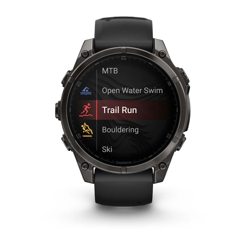 Fenix 8 Sapphire AMOLED 47 mm GPS Akıllı Saat - Black/Pebble Gray - 6