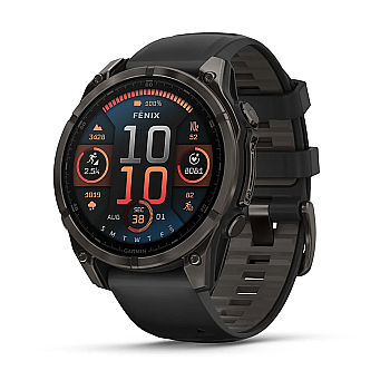 Fenix 8 Sapphire AMOLED 47 mm GPS Akıllı Saat - Black/Pebble Gray - 2