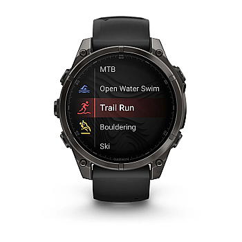 Fenix 8 Sapphire AMOLED 47 mm GPS Akıllı Saat - Black/Pebble Gray - 6