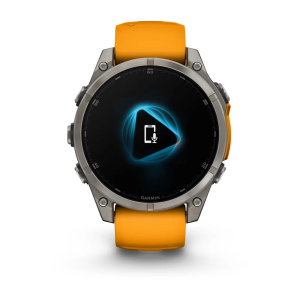 Fenix 8 Sapphire AMOLED 47 mm GPS Akıllı Saat - Spark Orange/Graphite - 5