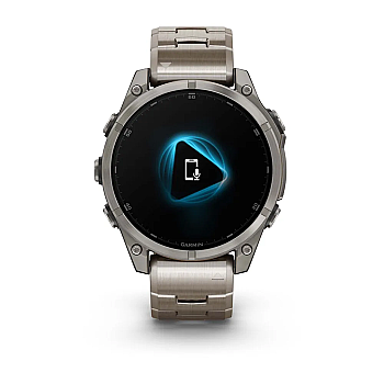Fenix 8 Sapphire AMOLED 47 mm GPS Akıllı Saat - Vented Titanium - 5
