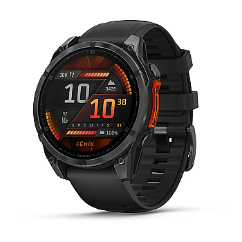 Fenix 8 AMOLED 47 mm GPS Akıllı Saat - Slate Gray/Black - Garmin