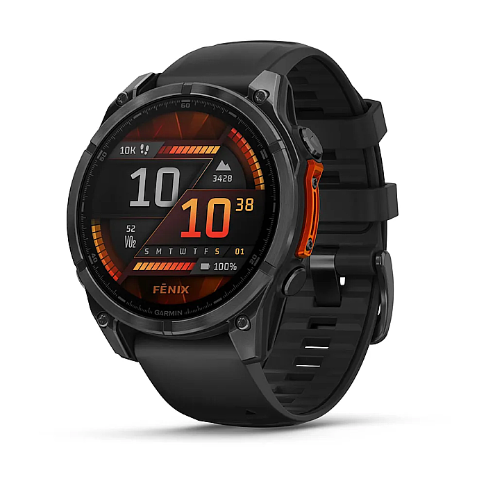 Fenix 8 AMOLED 47 mm GPS Akıllı Saat - Slate Gray/Black - 2