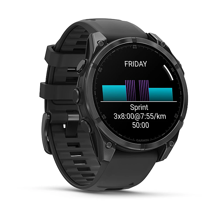 Fenix 8 AMOLED 47 mm GPS Akıllı Saat - Slate Gray/Black - 4