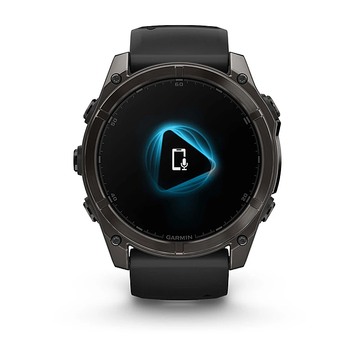 Fenix 8 Sapphire AMOLED 51 mm GPS Akıllı Saat - Black/Pebble Gray - 5