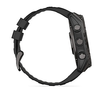 Fenix 8 Sapphire AMOLED 51 mm GPS Akıllı Saat - Black/Pebble Gray - 6