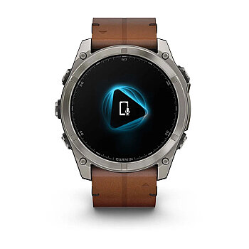 Fenix 8 Sapphire AMOLED 51 mm Akıllı Saat - Brown Leather - 6