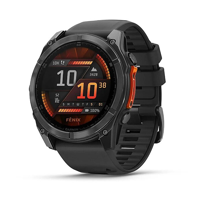 Fenix 8 AMOLED 51 mm GPS Akıllı Saat - Slate Gray/Black - 1