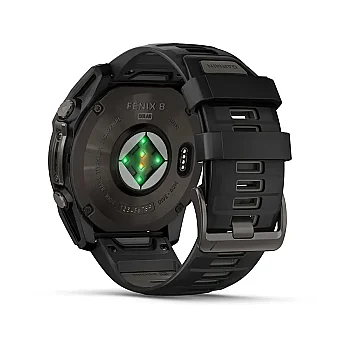 Fenix 8 Sapphire Solar 51 mm GPS Akıllı Saat – Black/Gray - 3