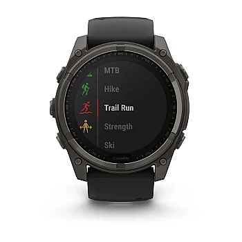 Fenix 8 Sapphire Solar 51 mm GPS Akıllı Saat – Black/Gray - 7