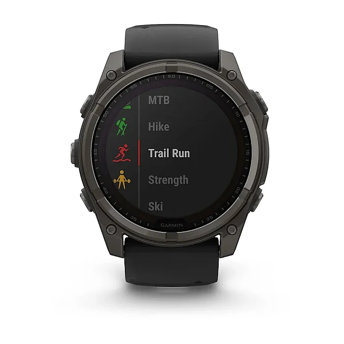 Fenix 8 Sapphire Solar 51 mm GPS Akıllı Saat – Black/Gray - 7