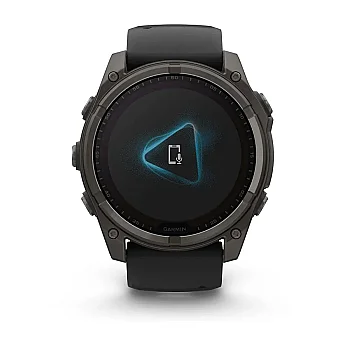 Fenix 8 Sapphire Solar 51 mm GPS Akıllı Saat – Black/Gray - 8